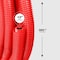 Everflow HDPE Corrugated Pre-Sleeved Insulated PEX-A tubing 1/2'' x 300 Ft. Red ZPSPS34522 - alternate 6
